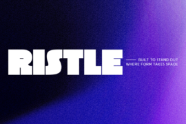 Ristle Demo Font