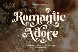 Romantic Adore DEMO Font