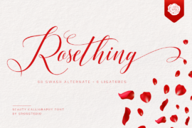 Rosething Font
