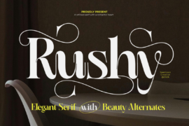 Rushy | Personal Use Only Font