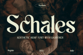 Schales DEMO Font