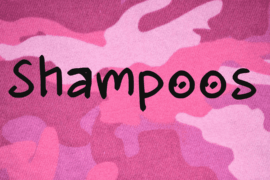 Shampoos Font