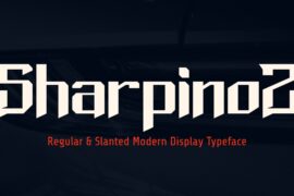 Sharpinoz Font Family