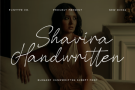 Shavira Handwritten Font