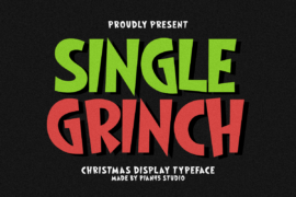 Single Grinch Font