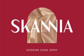 Skannia Free Font