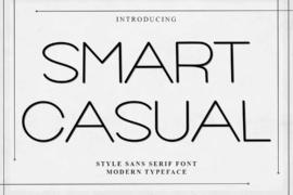 Smart Casual Font