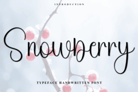 Snowberry Font