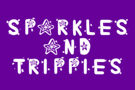 Sparkles And Trippies Font