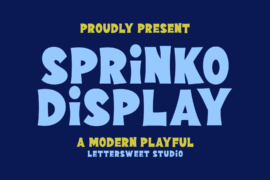 Sprinko Demo Font