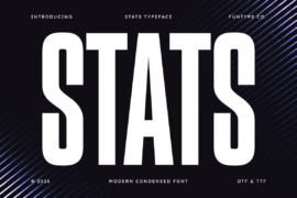Stats Font