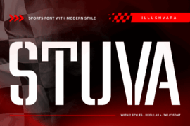 Stuva Sports Demo Font
