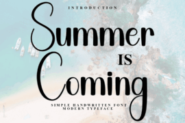 Summer Coming Font
