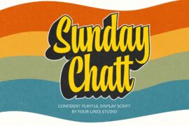 Sunday Chatt Font Family