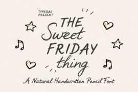 Sweet Friday Thing Font