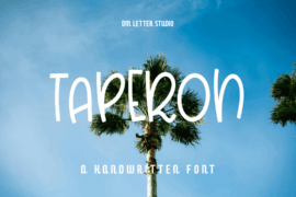 Taperon Font