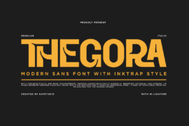 Thegora DEMO Font