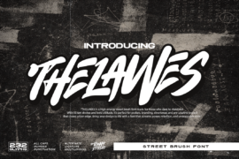 Thelawes DEMO Font