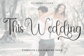 This Wedding Font