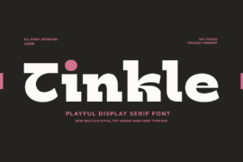 Tinkle DEMO Font