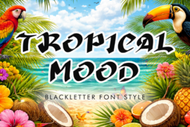 Tropical Mood Demo Font