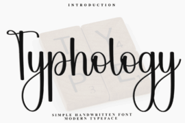 Typhology Font