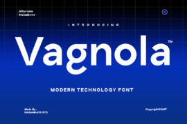Vagnola Demo Font