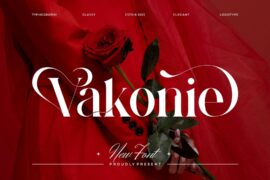 Vakonie Font