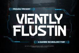 Viently Flustin Trial Font