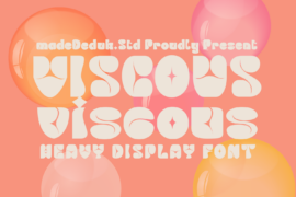 Viscous DEMO Font