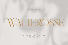 Walterosse Font