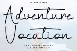 Adventure Vocation Font