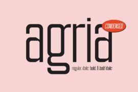 Agria DEMO Font