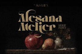 Alesana Atelier Font
