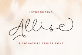Allise Font