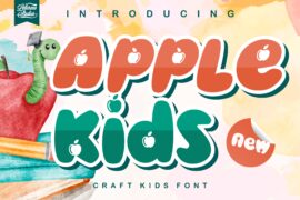 Apple Kids Font Family