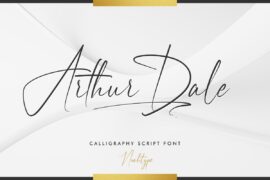 Arthur Dale Demo Font