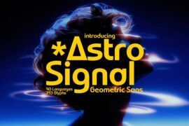 Astro Signal Font