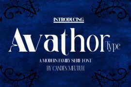 Avathor Type Font Family