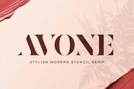 AVONE Font Family