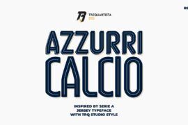 Azzuri Calcio Font Family