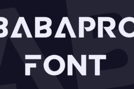 BABAPRO FONT Font