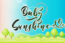 Baby Sunshine Font Family