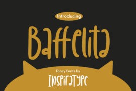 Baffelita FREE Font