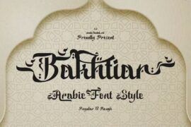 Bakhtiar DEMO Font