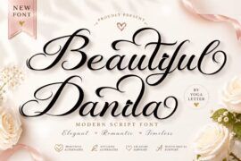 Beautiful Danila Demo Font Family