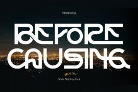 BEFORE CAUSING DEMO Font