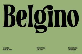 Belgino Font