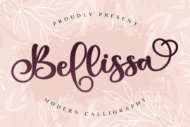 Bellissa – Personal Use Font