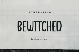 BEWITCHED Font